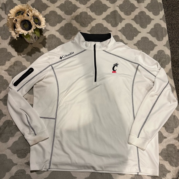 Columbia Other - UNIVERSITY OF CINCINNATI Columbia Half Zip Sweatshirt, in size men’s 2XL
